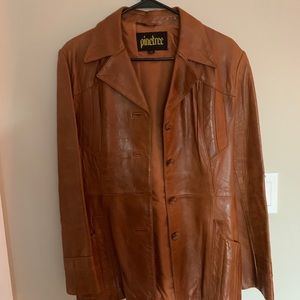 Vintage leather jacket!